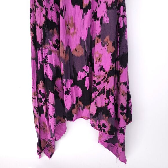 Vintage Plume & Thread Skirt Womens Size 2 Long Y2K Midi Pull On Boho Tie Dye - Picture 5 of 7